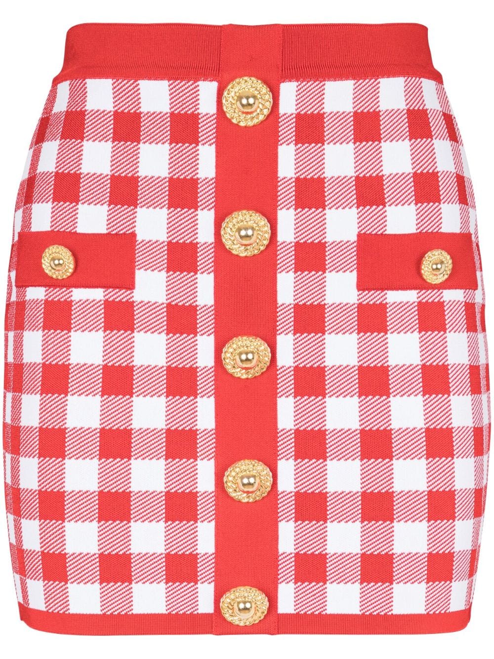 Skirts 38 Balmain Gingham Skirt Brand