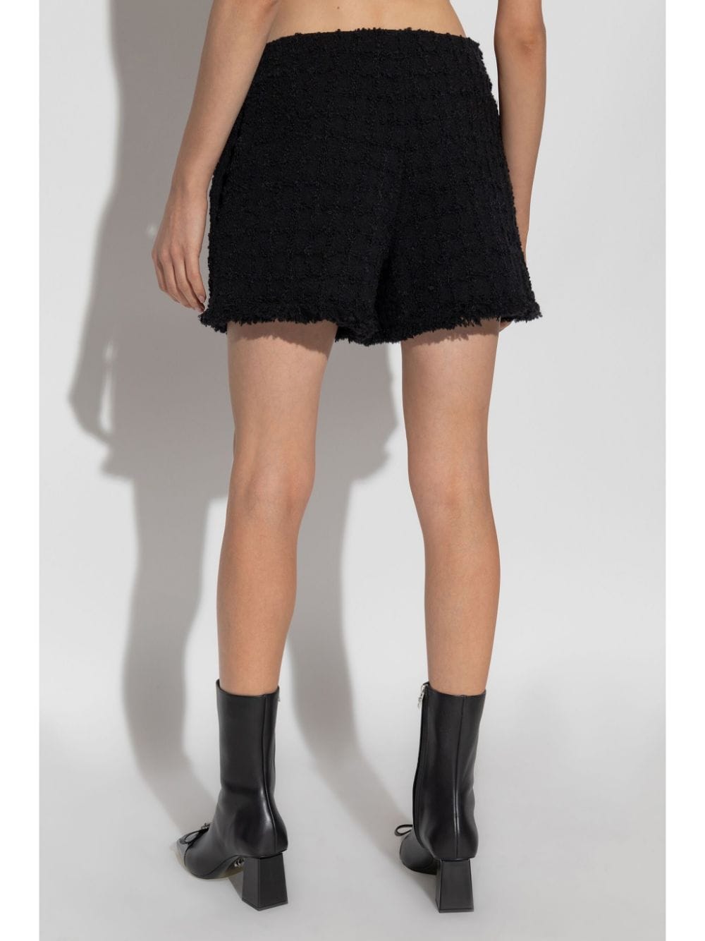 Short trousers 40 Versace Shorts Black Brand