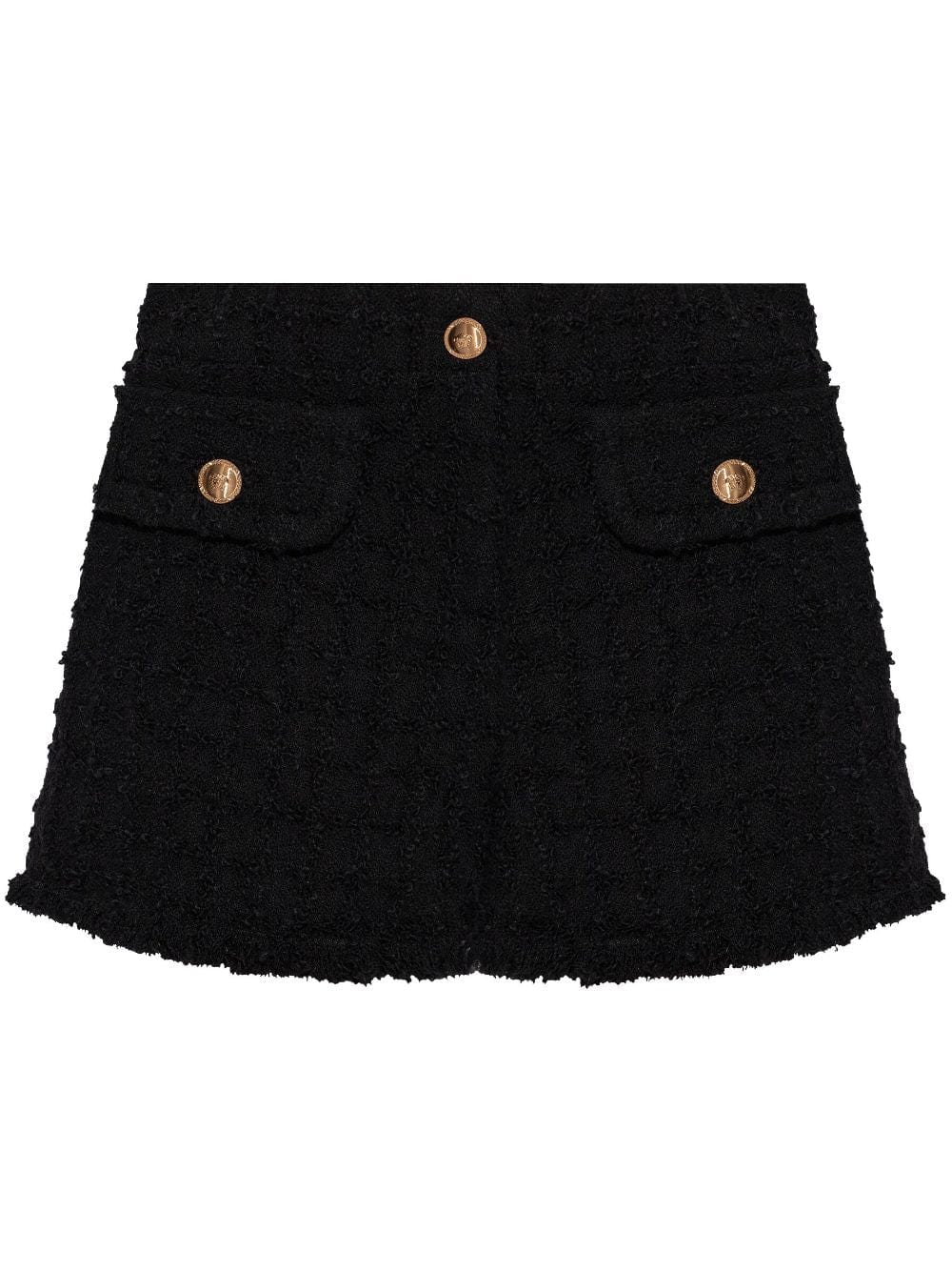 Short trousers 40 Versace Shorts Black Brand