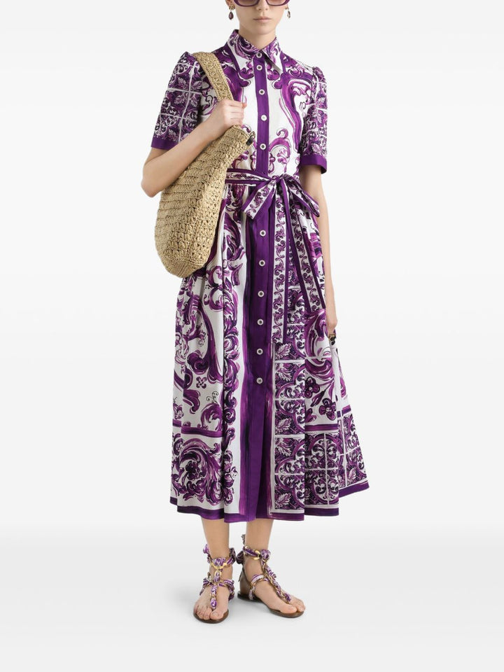 Dolce & Gabbana Dresses Purple