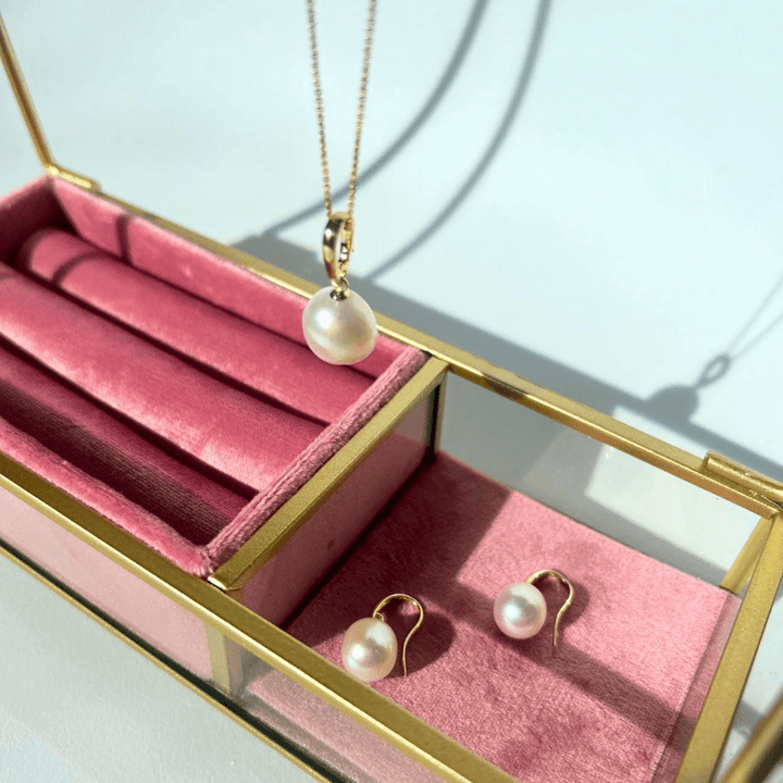 Ikecho Pearl Pendant Ikecho Baroque Freshwater Pearl Enhancer Ikecho Baroque Freshwater Pearl Enhancer Brand