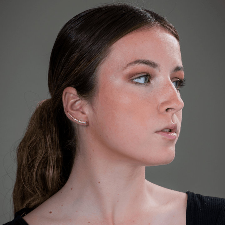 Georgini Earring Georgini Summer Sorbet Vanilla Vine Earrings Large Gold Brand