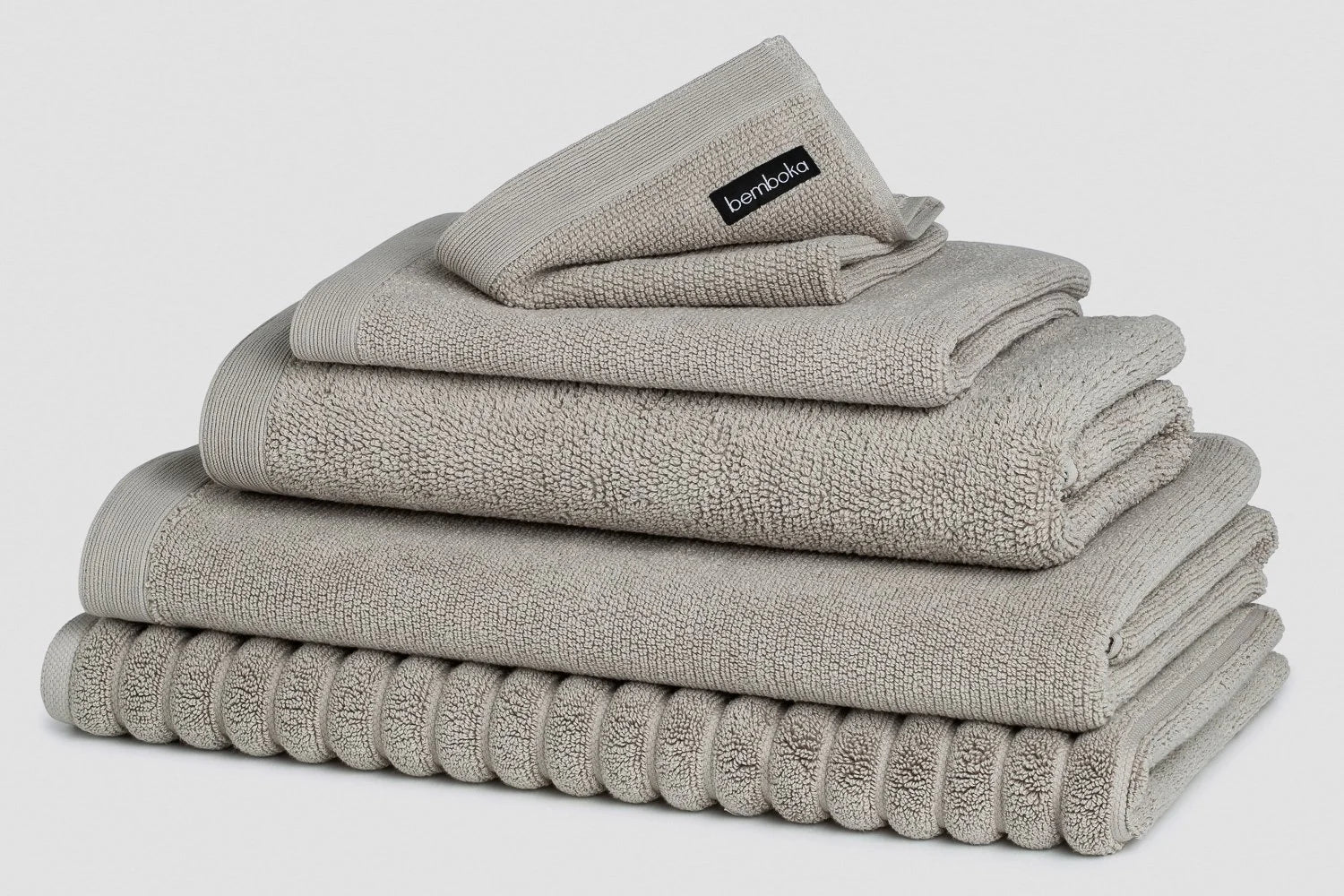 Turkish luxury ribbed bath towel sale