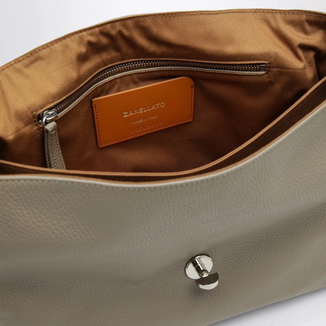 Zanellato - Clay-coloured Postina medium bag
