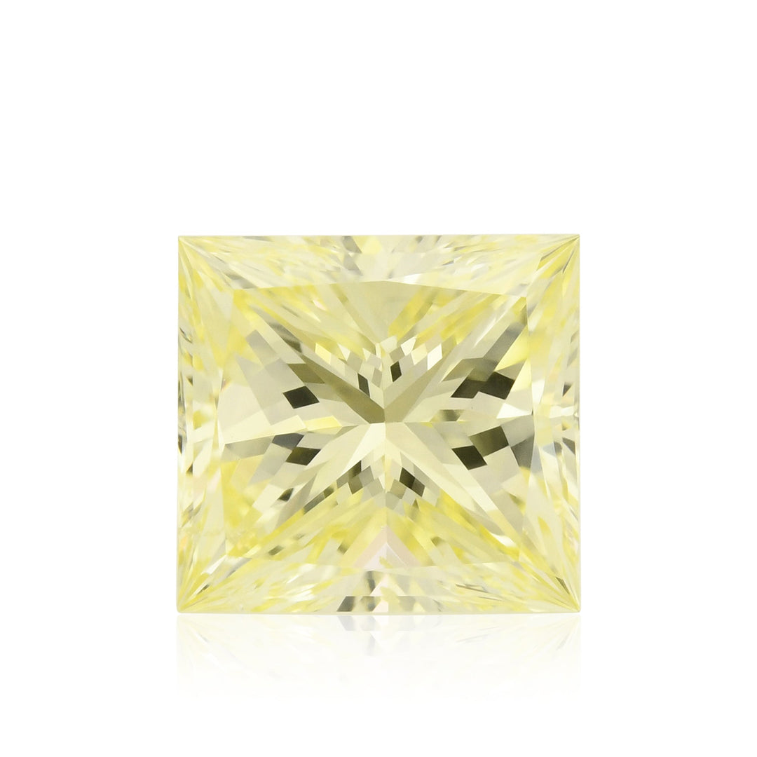 1.01 Carat Fancy Yellow Princess Diamond SI1 GIA