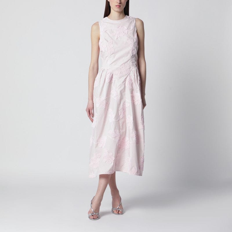 Dresses ROTATE Birger Christensen - Orchid pink midi dress with floral embroidery - 38 DK Brand