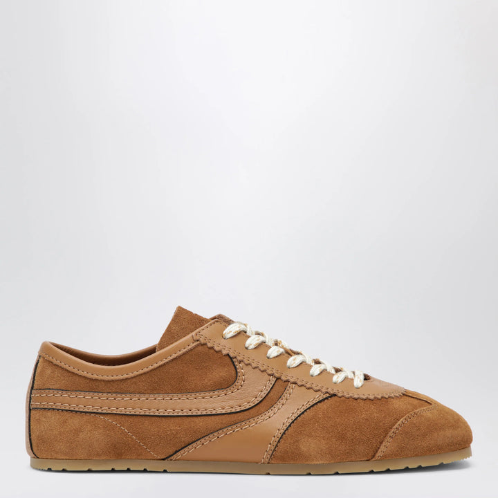 Dries Van Noten - Brown leather and suede Sneakers
