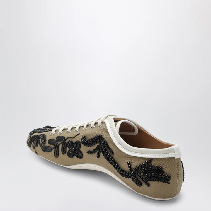Dries Van Noten - Ballerina sneakers with embroidery