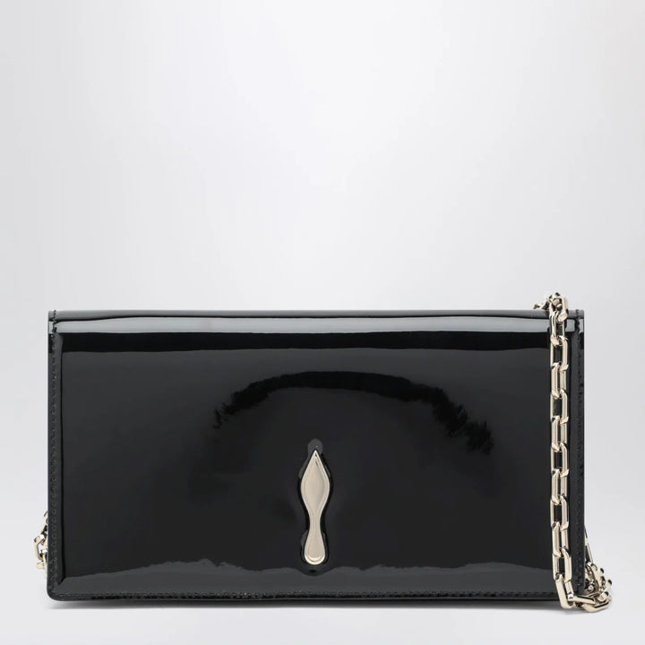 Christian Louboutin - Bettina black patent clutch