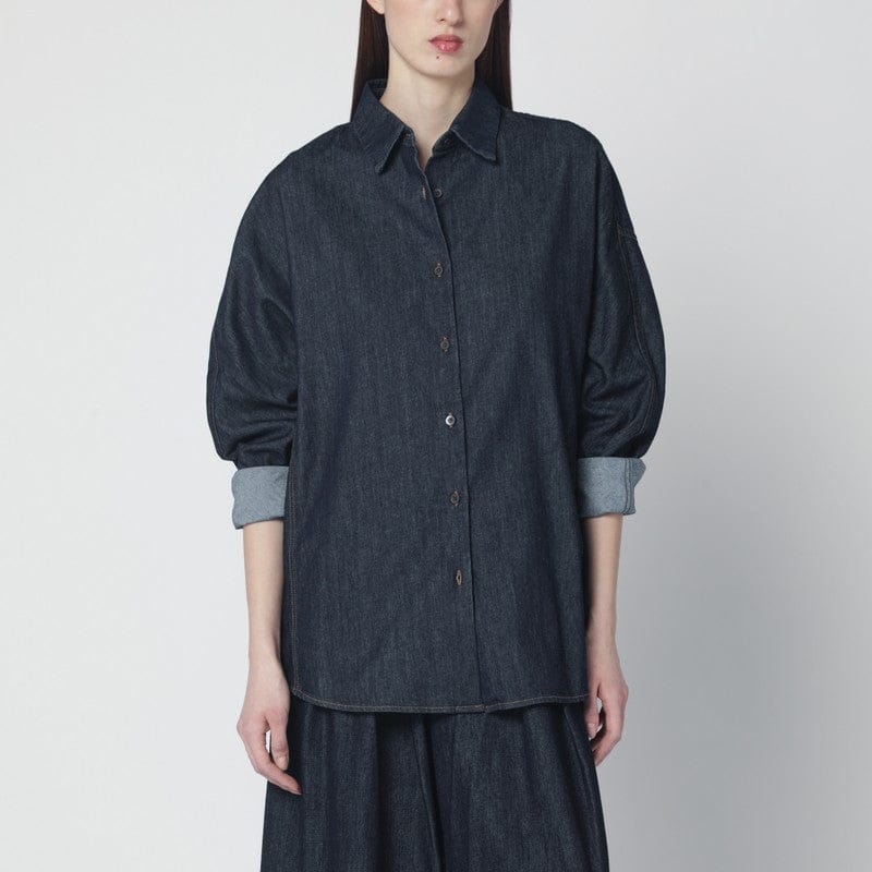 Shirts & Tops Dries Van Noten - Oversized indigo denim shirt - S Brand