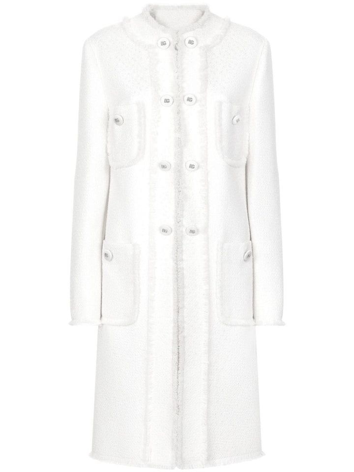 Jackets 44 Dolce & Gabbana Coats Cream Brand