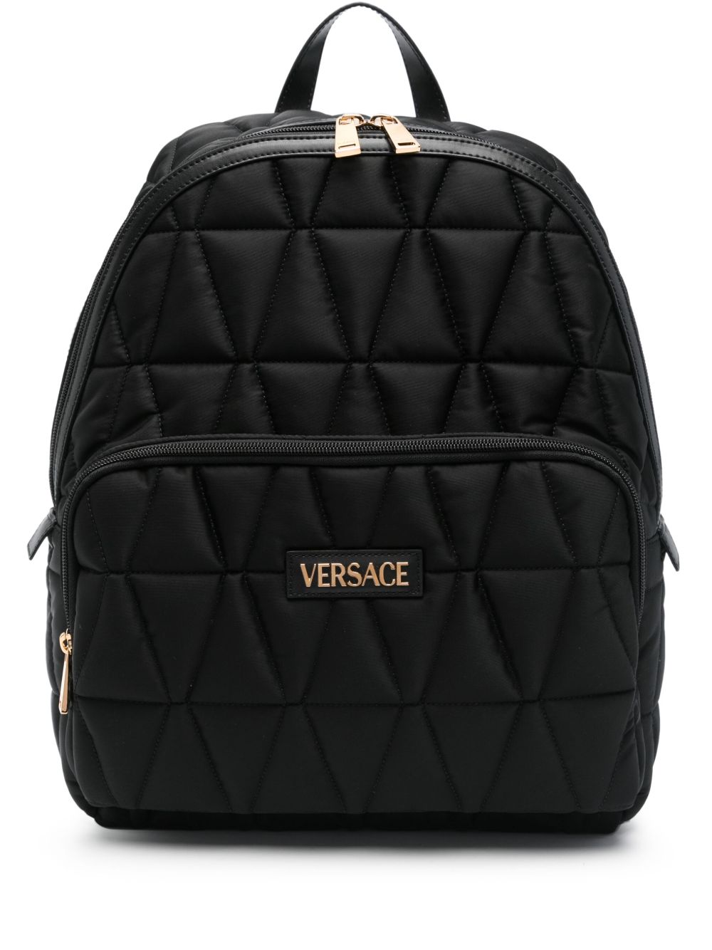 Versace Black Backpack
