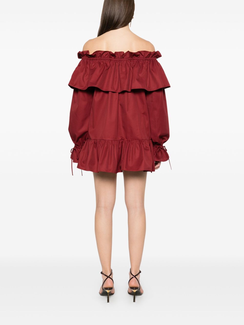Saint Laurent Dresses Red