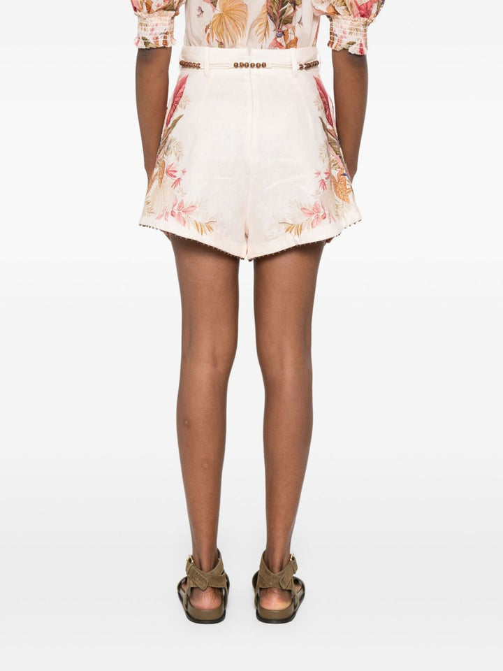 Short trousers Zimmermann Shorts Beige Brand