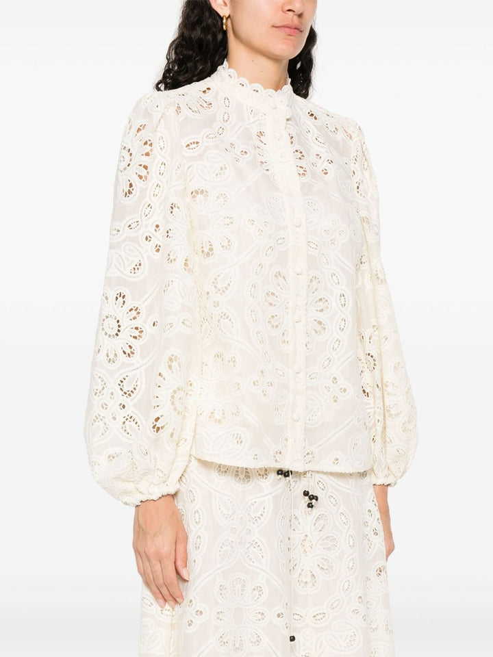 Shirts Zimmermann Shirts Ivory Brand