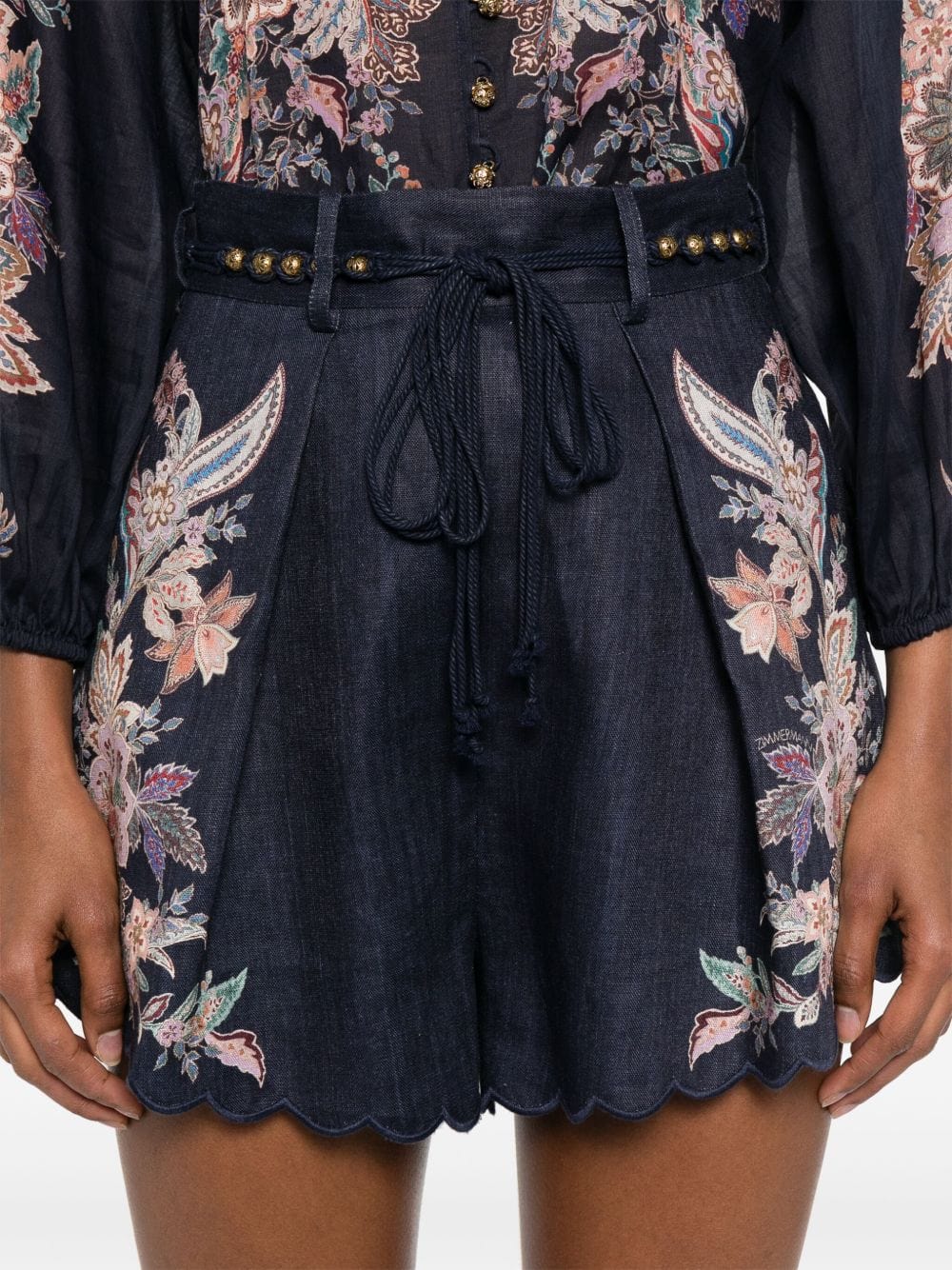 Short trousers 2 Zimmermann Shorts Blue Brand