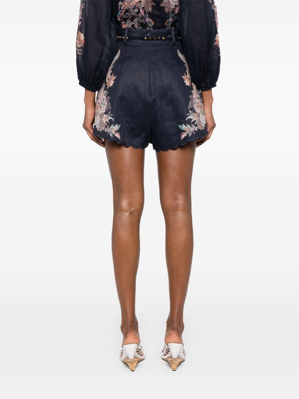 Short trousers 2 Zimmermann Shorts Blue Brand
