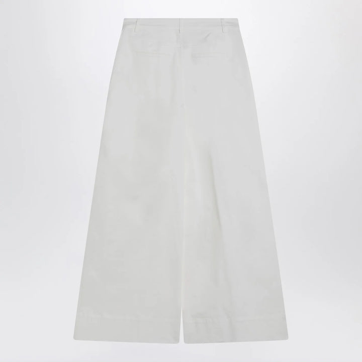 the garment - White cotton palazzo trousers