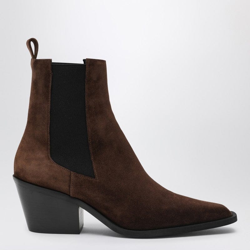 Shoes A.EMERY - The Leo ankle boots in cognac suede - 40 IT Brand