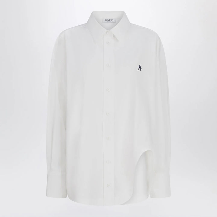 The Attico - Oversized white cotton shirt