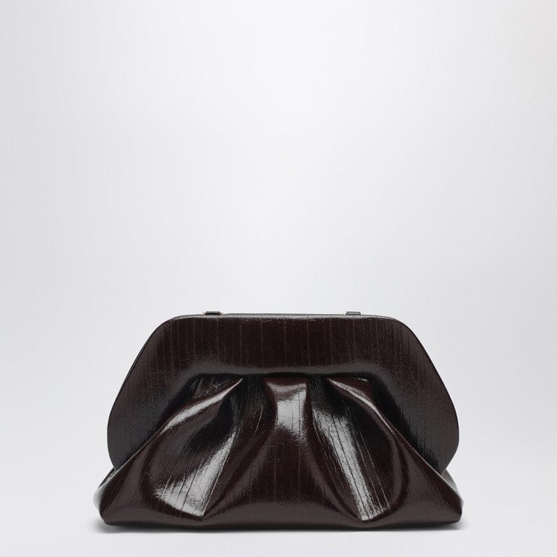 #N/A THEMOIRè - Tia clutch in chocolate brown - One size Brand