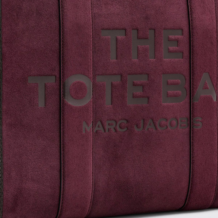 Marc Jacobs - The Large Tote Bag in suede Dark Plum