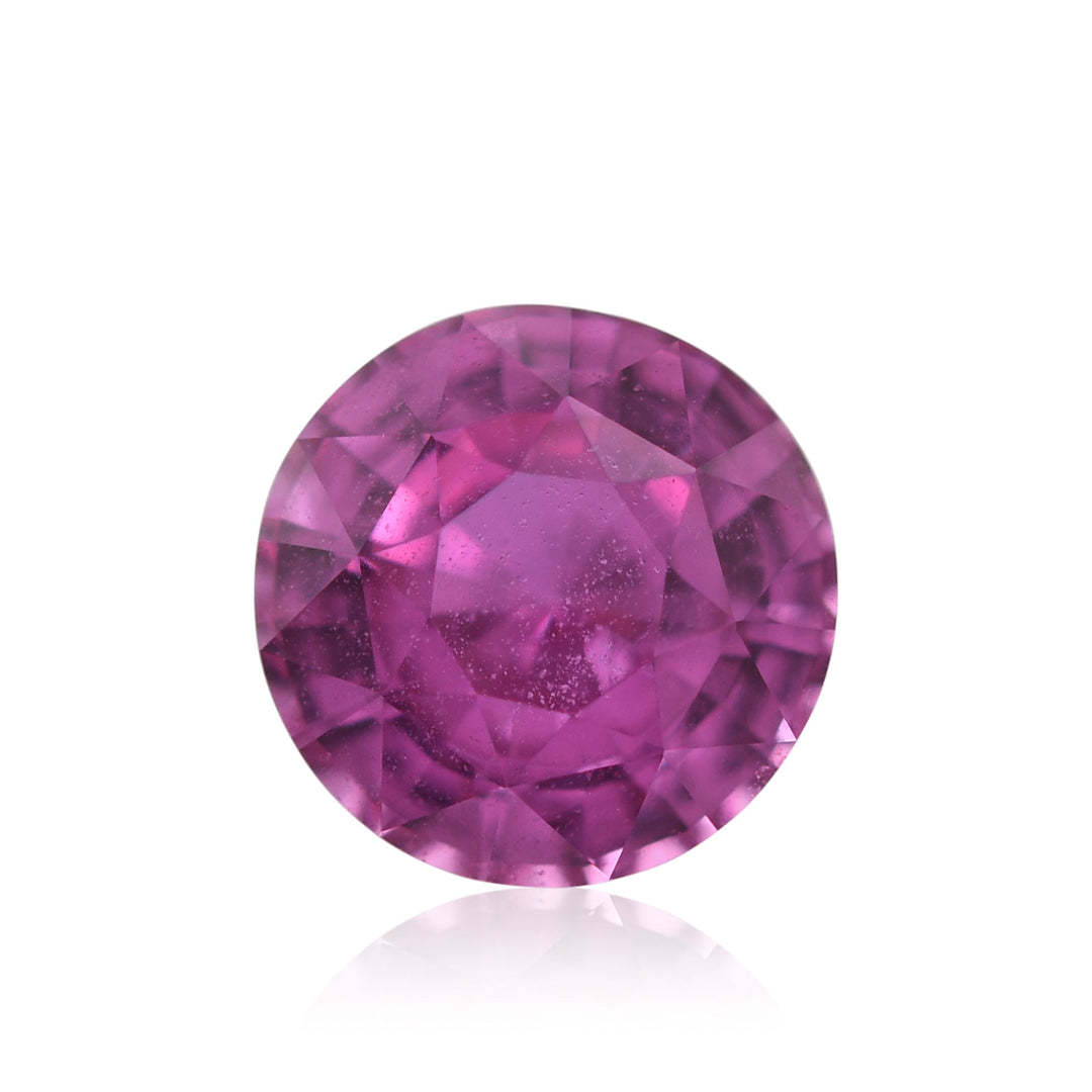 3.13 Carat Pink MADAGASCAR Round Sapphire CD