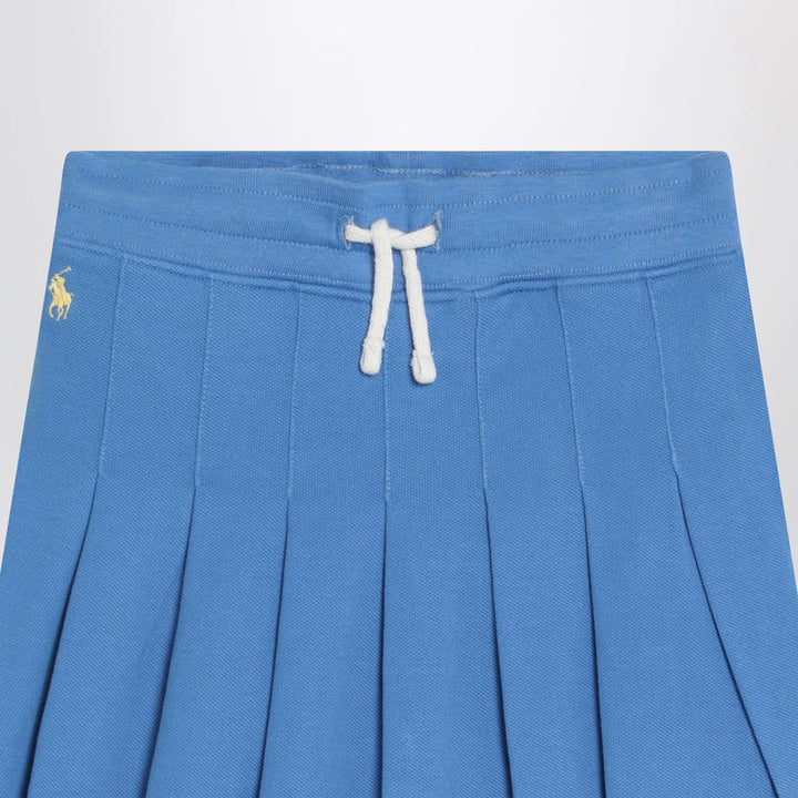 Polo Ralph Lauren - Light blue pleated mini skirt