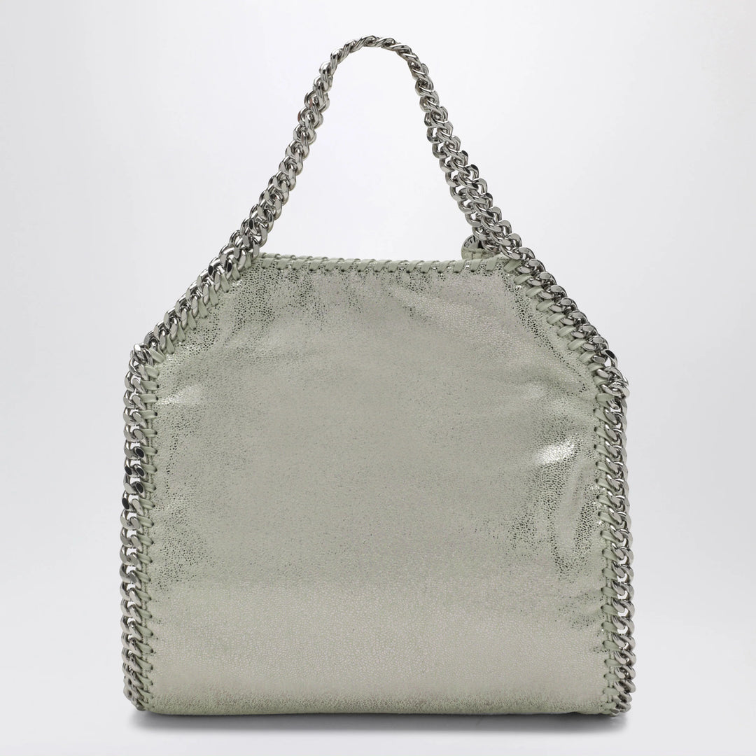 Stella McCartney - Mini Falabella tote bag in light lime green by Stella McCartney