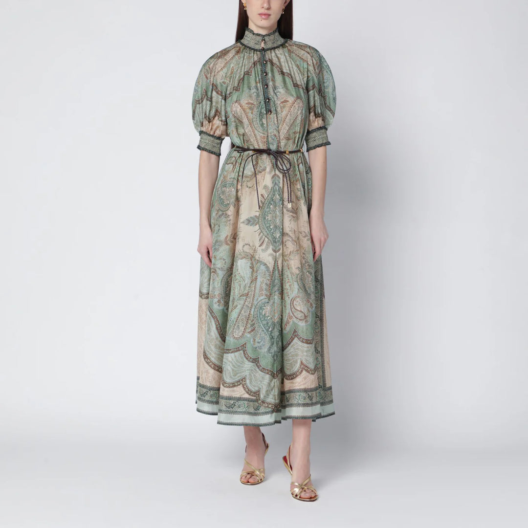 ZIMMERMANN - Wanderlust Billow dress with tapestry print