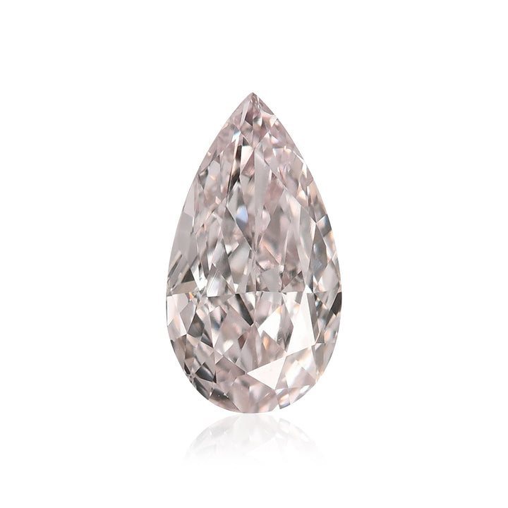 0.50 Carat Very Light Pink Pear Diamond SI1 GIA