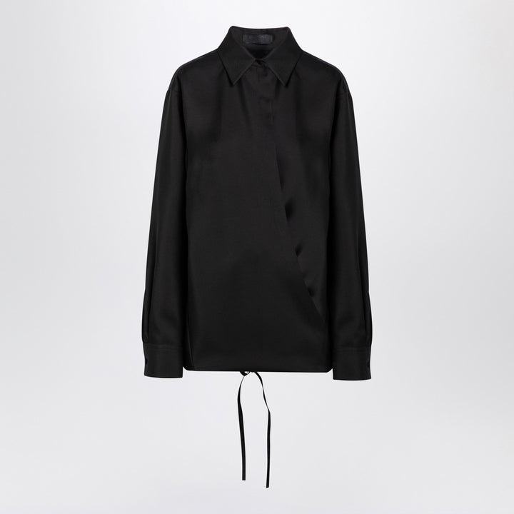 Valentino Black shirt with drawstring