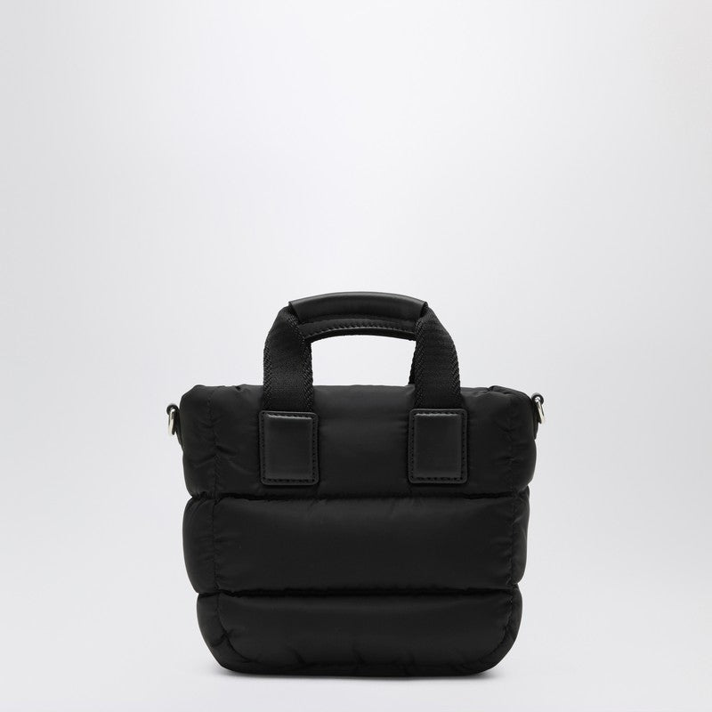 Moncler Black micro Caradoc tote bag