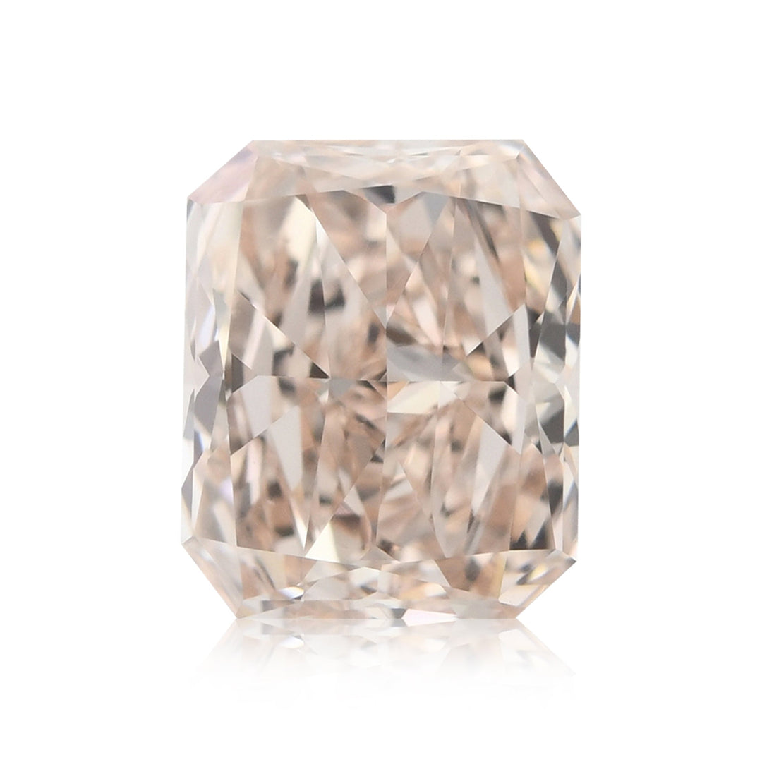 1.12 Carat Fancy Brown Pink Radiant Diamond VS1 GIA