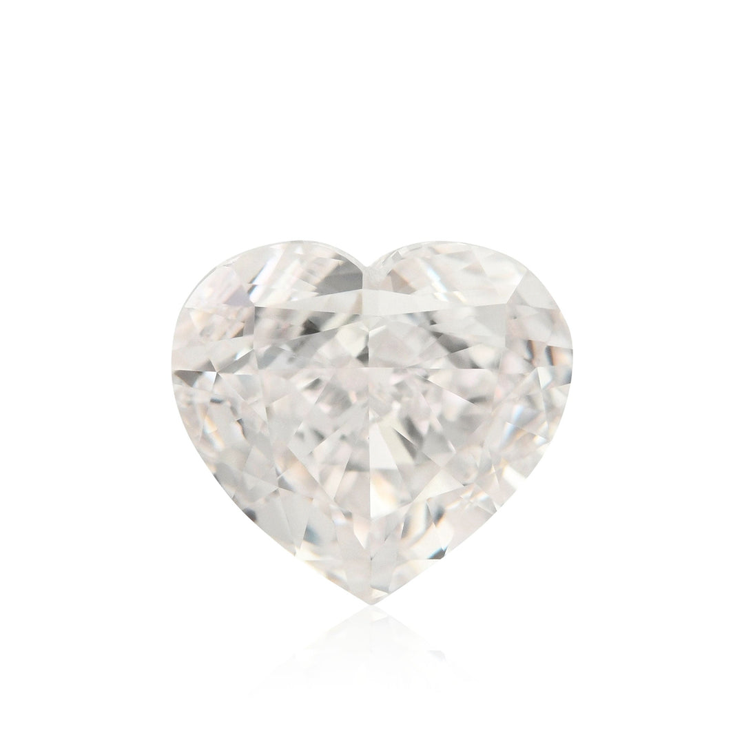 1.30 Carat Faint Pinkish Brown HEART Diamond VVS2 GIA