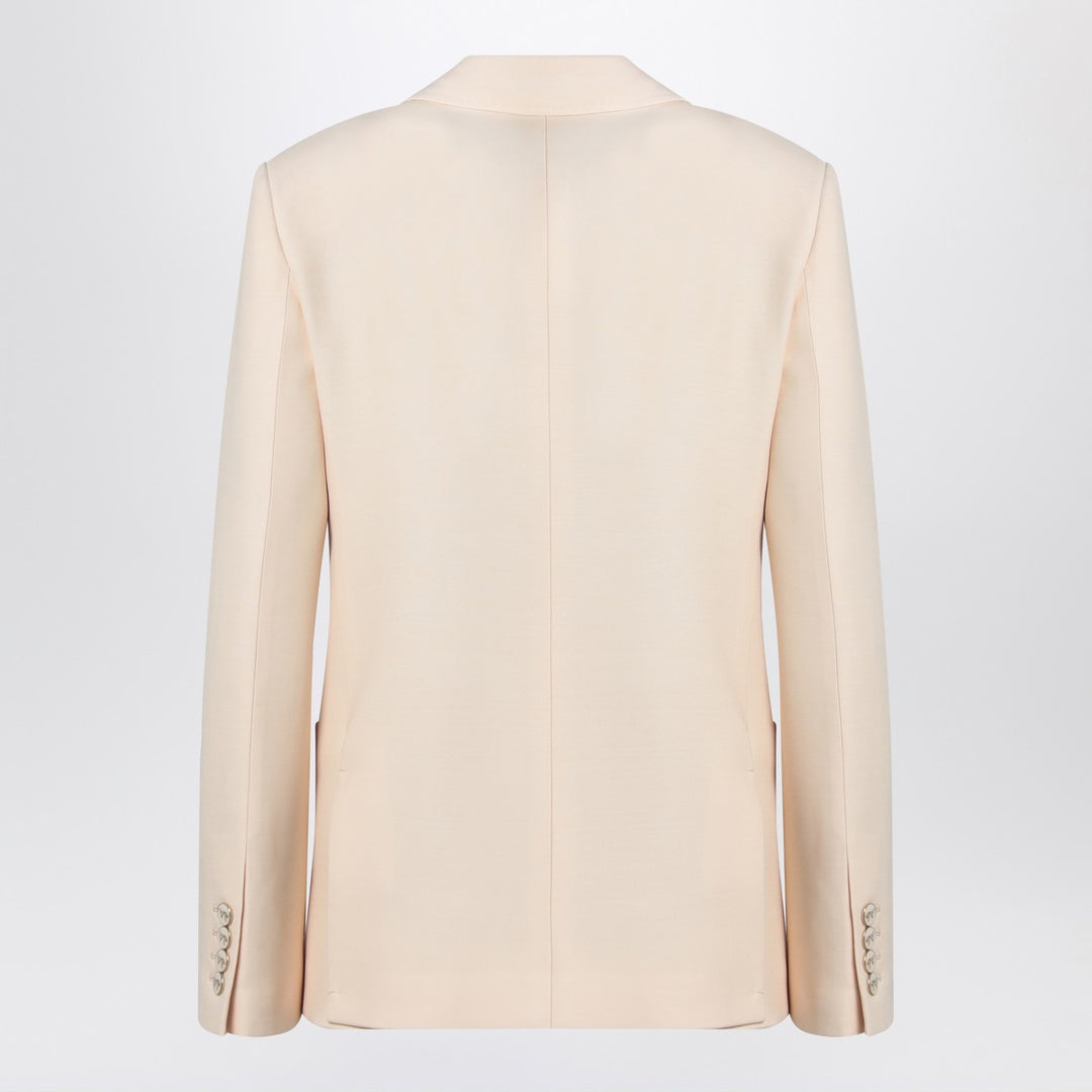 Valentino Wool and silk single-breasted jacket