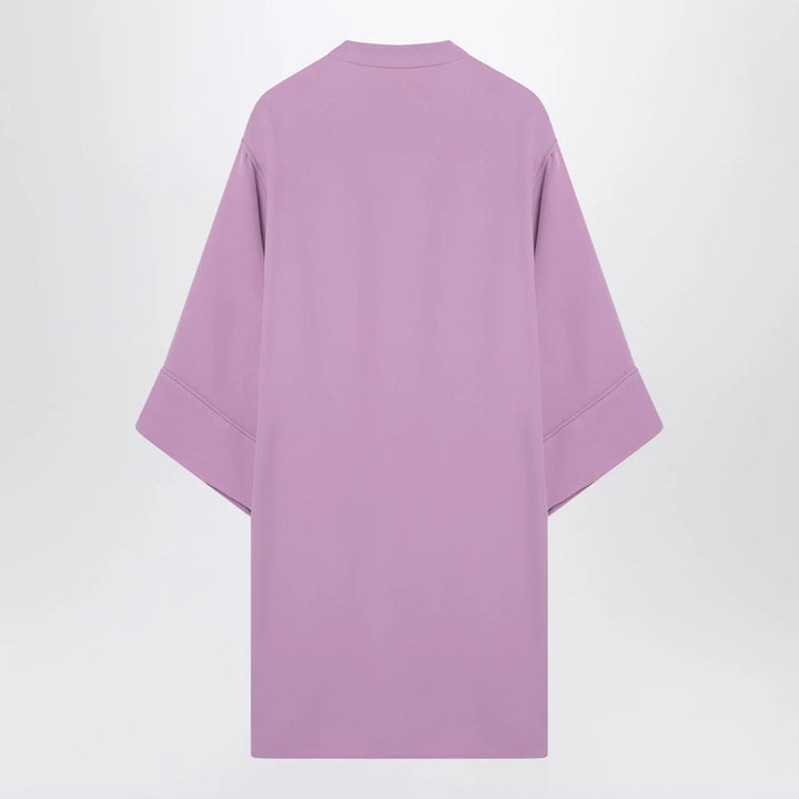 Valentino - Lilac silk mini dress