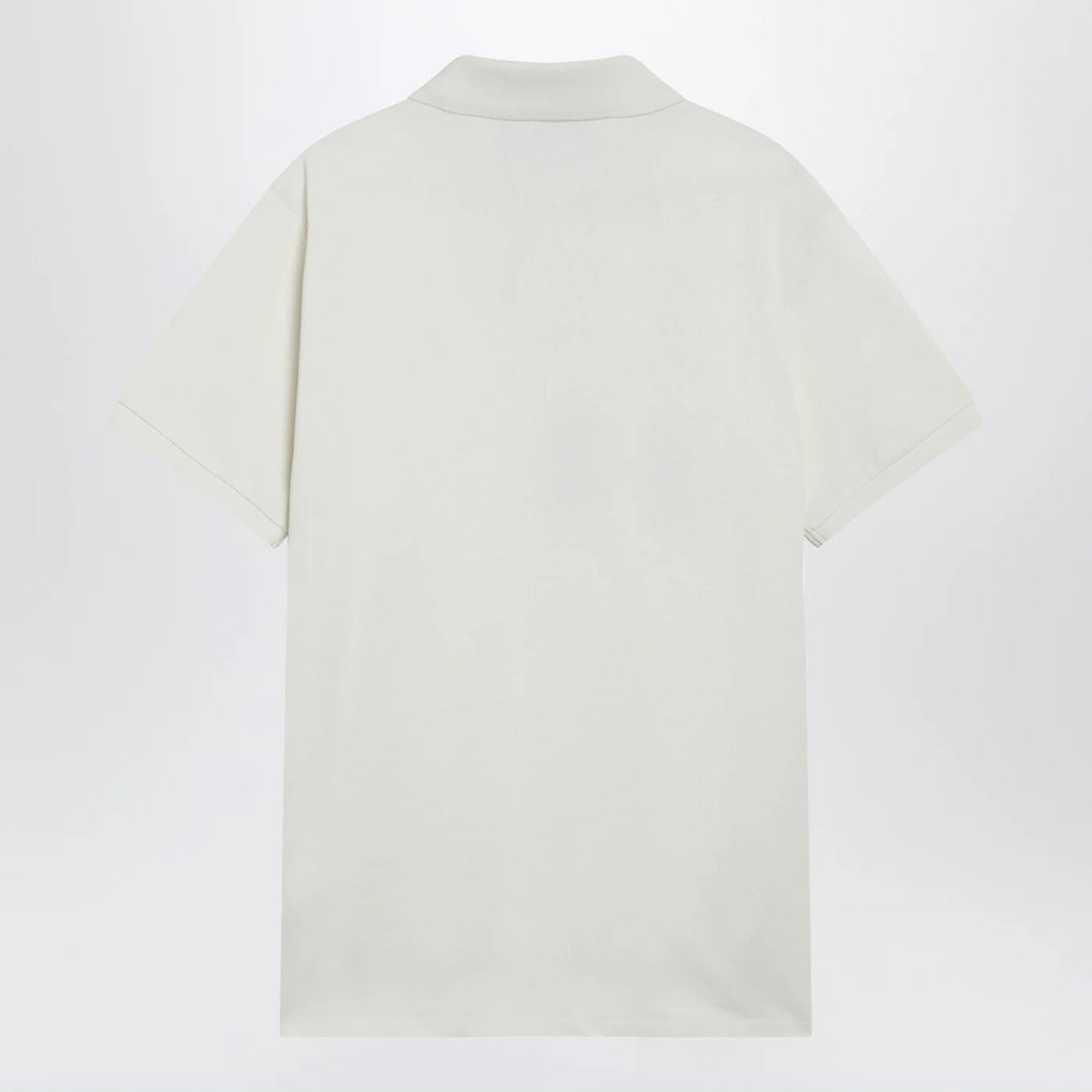 Polo Ralph Lauren - Cream-colored cotton Custom Slim-Fit polo shirt