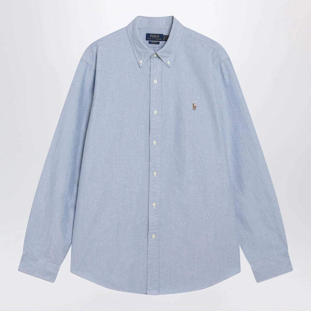 Polo Ralph Lauren - Light blue Oxford shirt Custom-fit