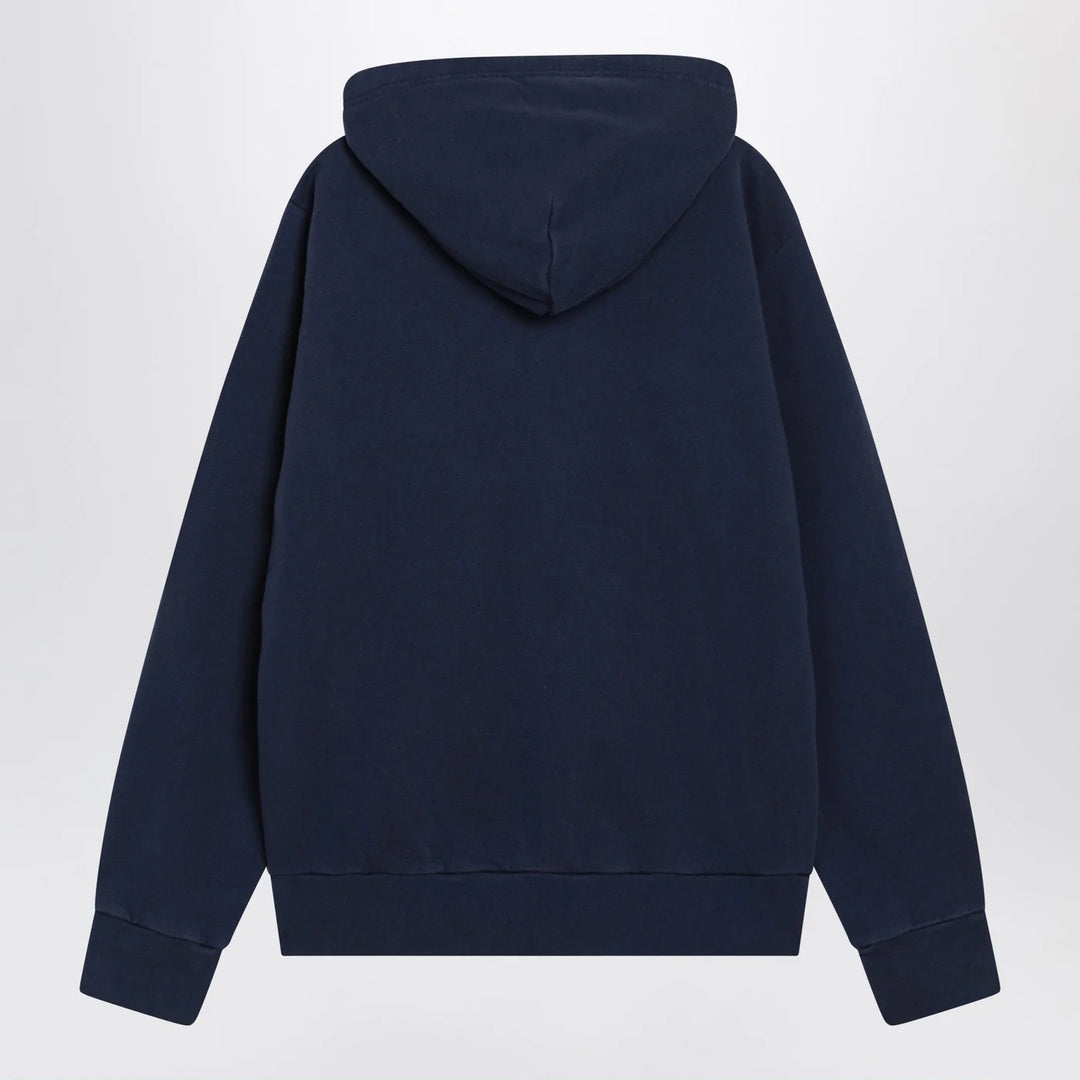 Polo Ralph Lauren - Navy blue cotton zip-up sweatshirt