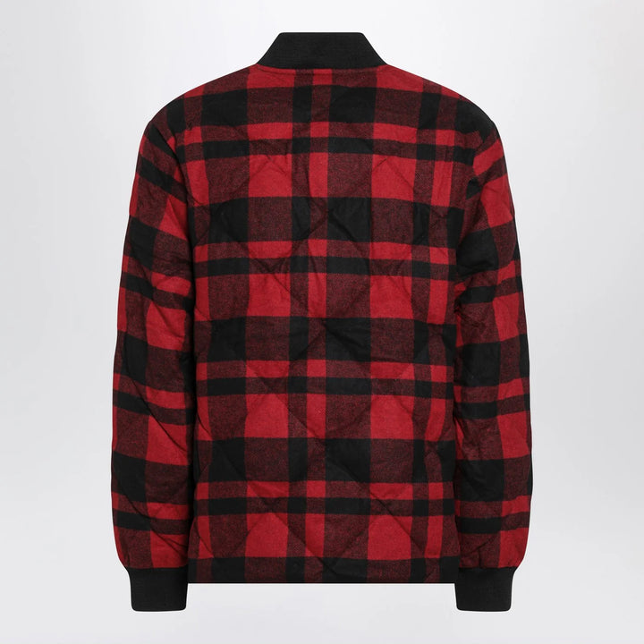 Polo Ralph Lauren - Red and black quilted check bomber
