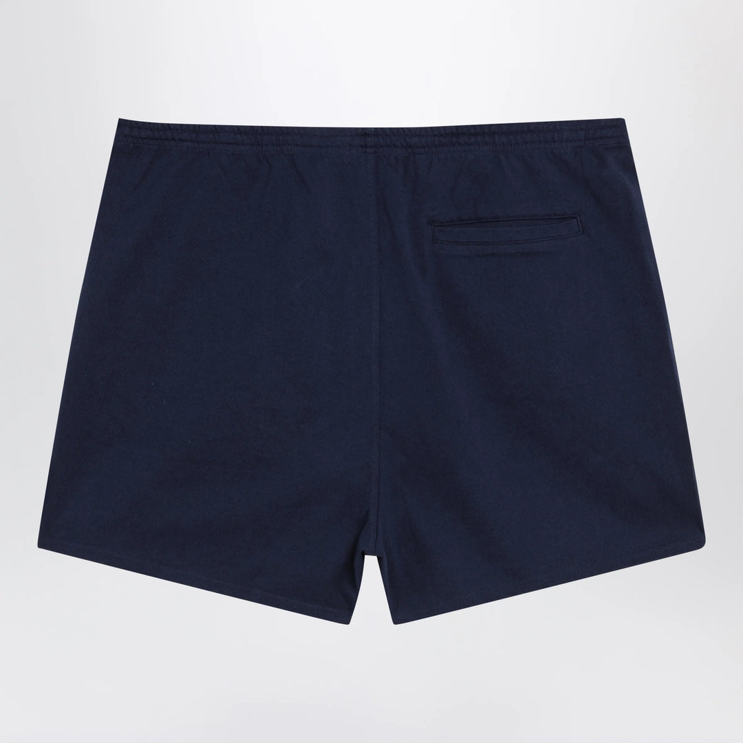 Polo Ralph Lauren - Blue cotton shorts with graphic logo
