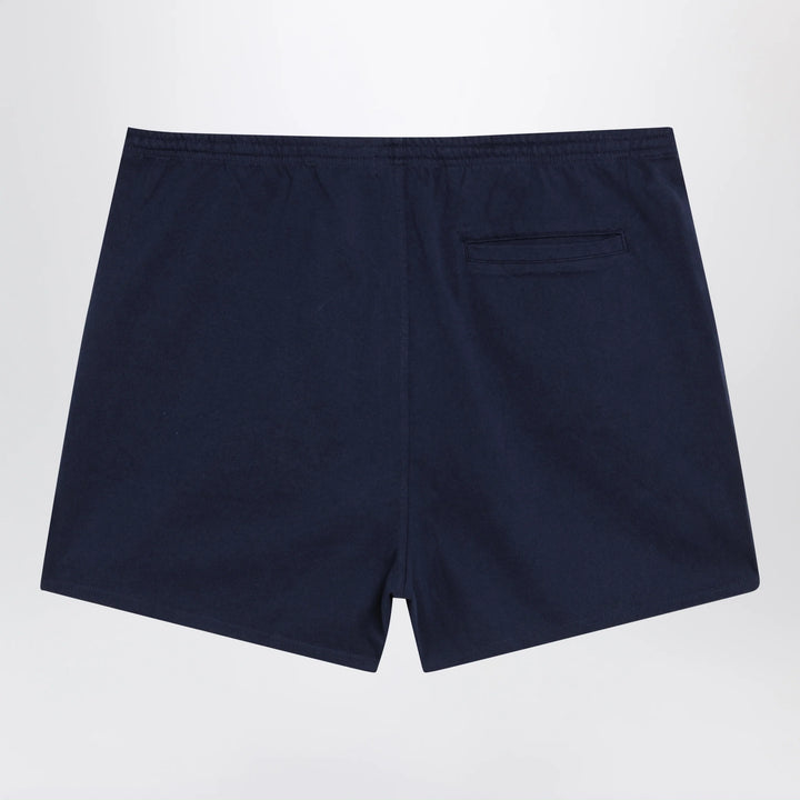 Polo Ralph Lauren - Blue cotton shorts with graphic logo