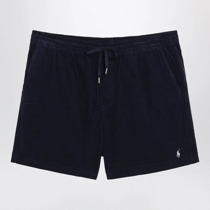 Polo Ralph Lauren - Navy ribbed Classic-Fit shorts