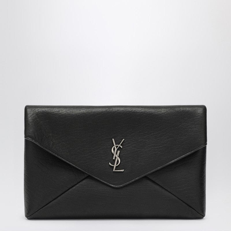 Handbags, Wallets &amp; Cases Saint Laurent - Cassandre large black Envelope clutch bag with logo - One size Brand