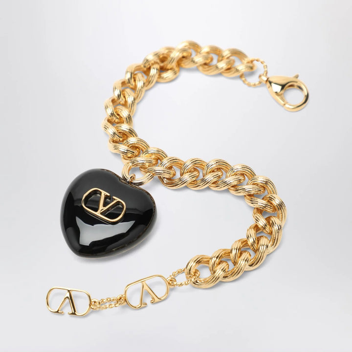Valentino Garavani - Coer Royal bracelet gold-coloured in metal