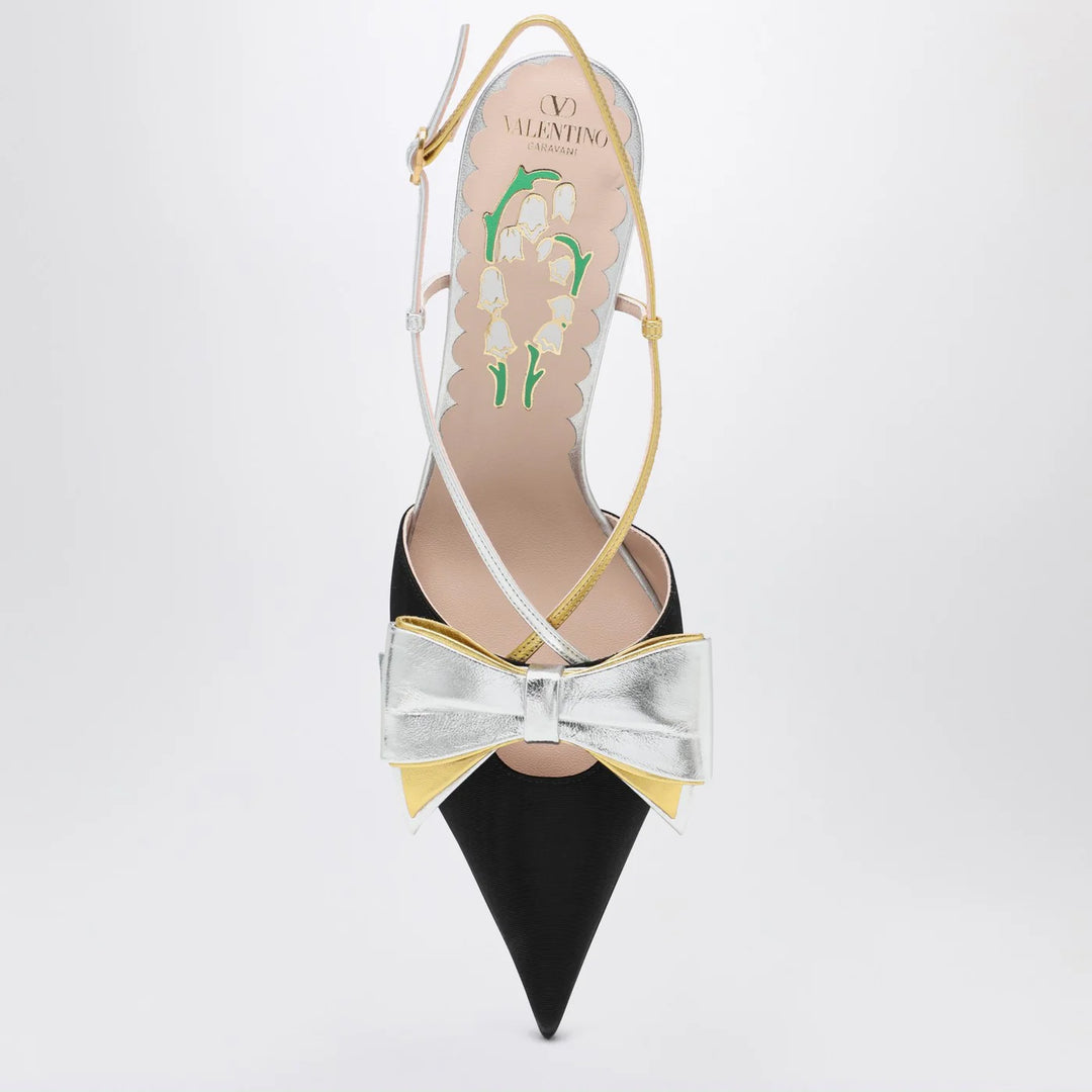 Valentino Garavani - Slingback Bowow pumps black with bow