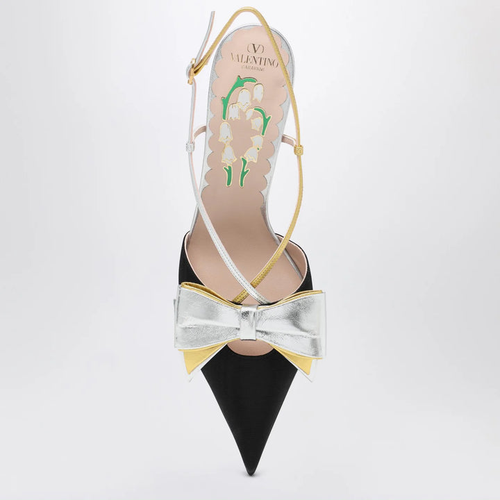 Valentino Garavani - Slingback Bowow pumps black with bow
