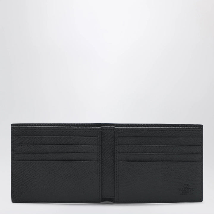 Valentino Garavani - Black Vlogo Signature bi-fold wallet