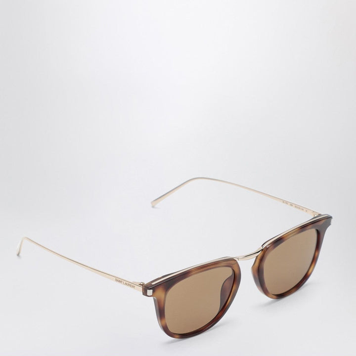 Sunglasses UNI Saint Laurent SL 753 Havana/Gold Sunglasses Brand